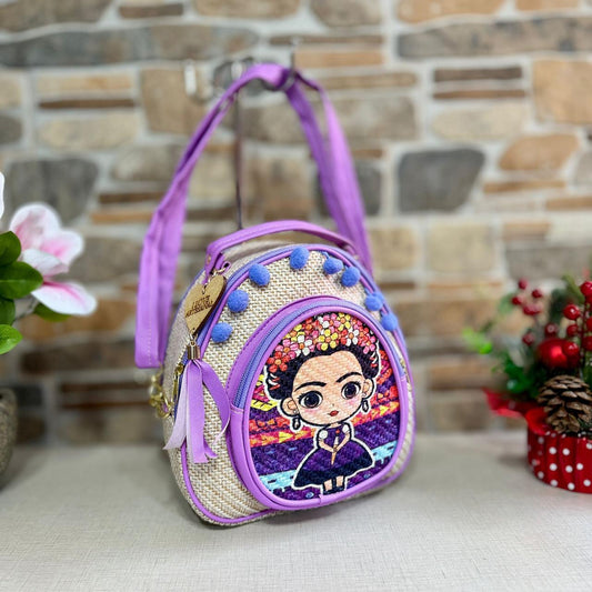 Bolso Bandolera "Museo Frida" - Estilo Bohemio y Colorido