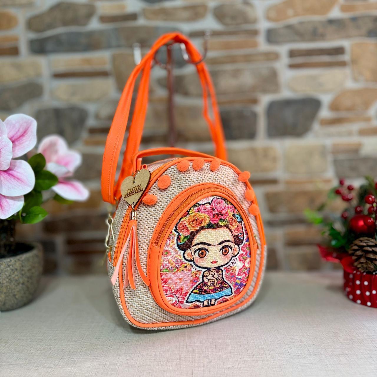 Bolso Bandolera "Museo Frida" - Estilo Bohemio y Colorido