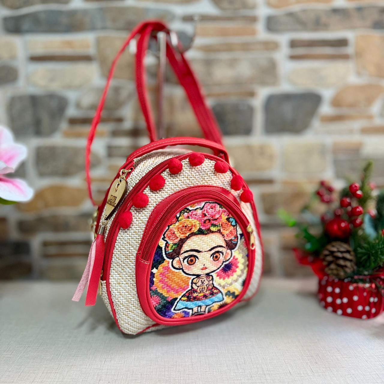 Bolso Bandolera "Museo Frida" - Estilo Bohemio y Colorido