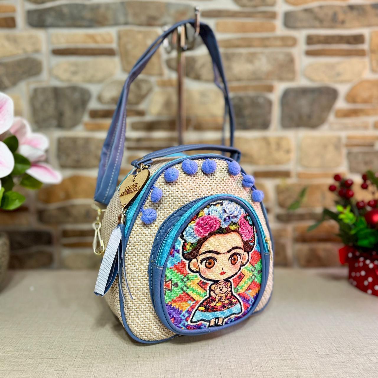 Bolso Bandolera "Museo Frida" - Estilo Bohemio y Colorido