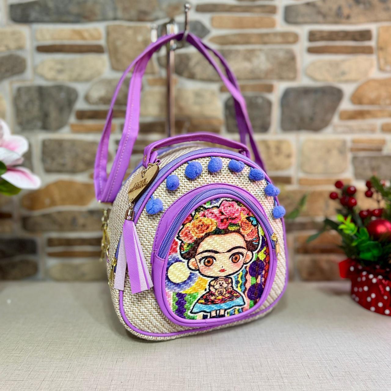 Bolso Bandolera "Museo Frida" - Estilo Bohemio y Colorido