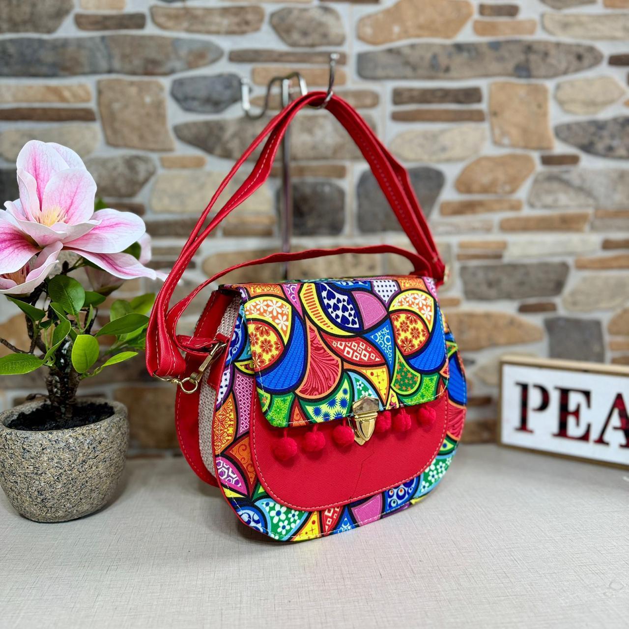 Bolso Bandolera "Oaxaca" - Estampa Floral Multicolor