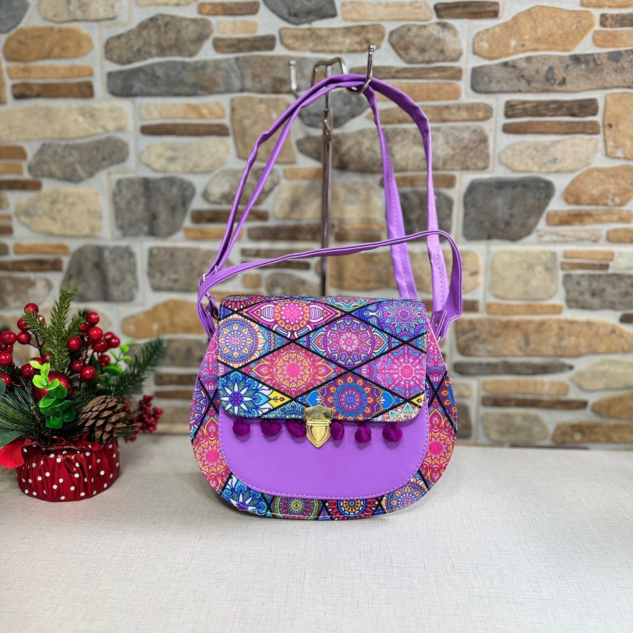 Bolso Bandolera "Oaxaca" - Estampa Floral Multicolor