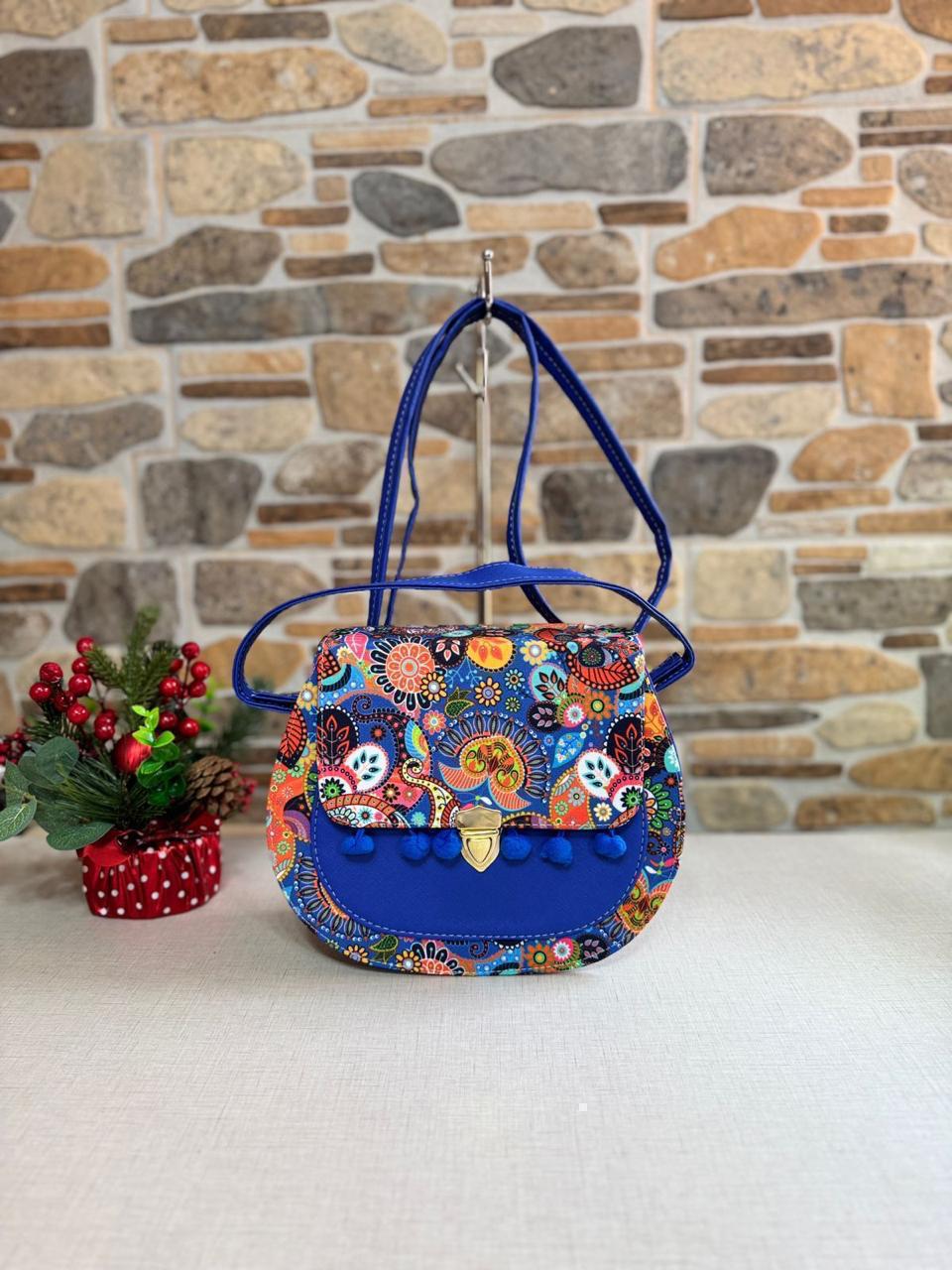 Bolso Bandolera "Oaxaca" - Estampa Floral Multicolor