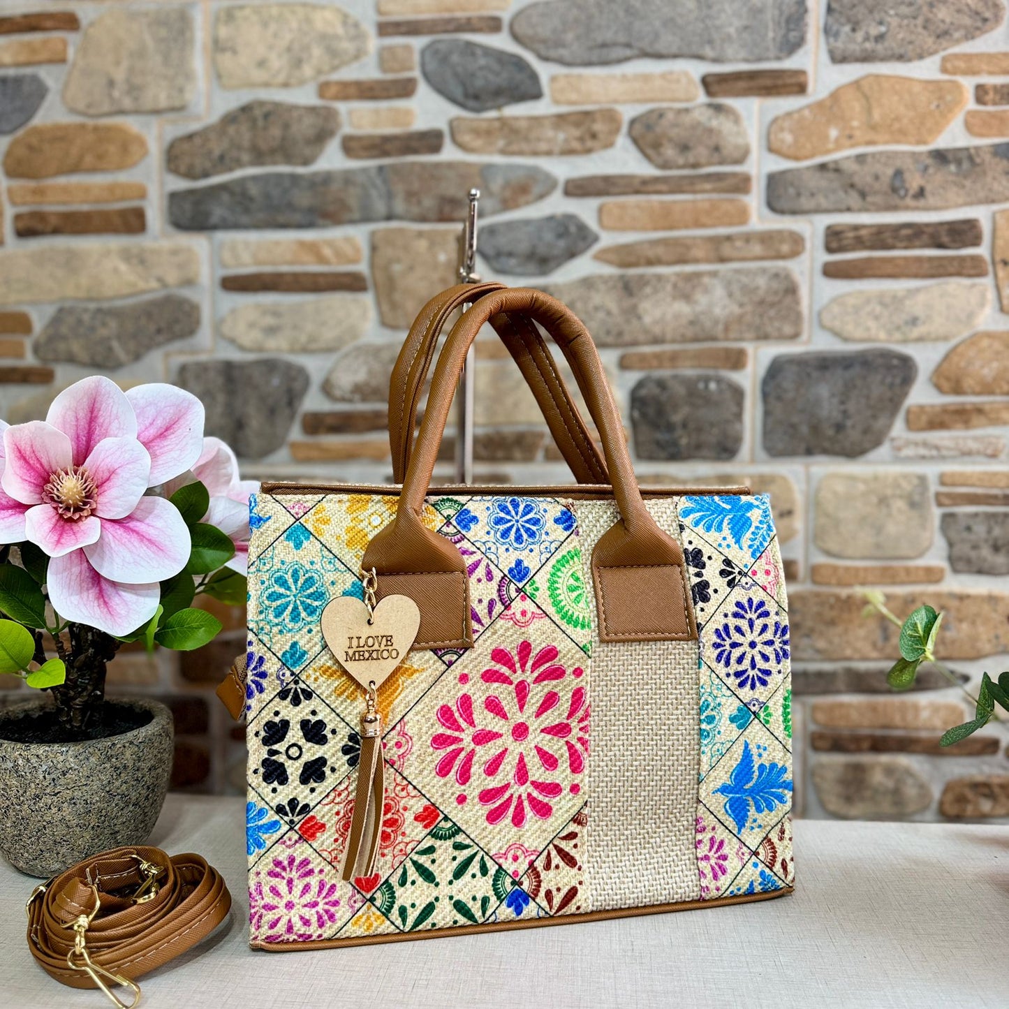 Bolsa Artesanal Estampada