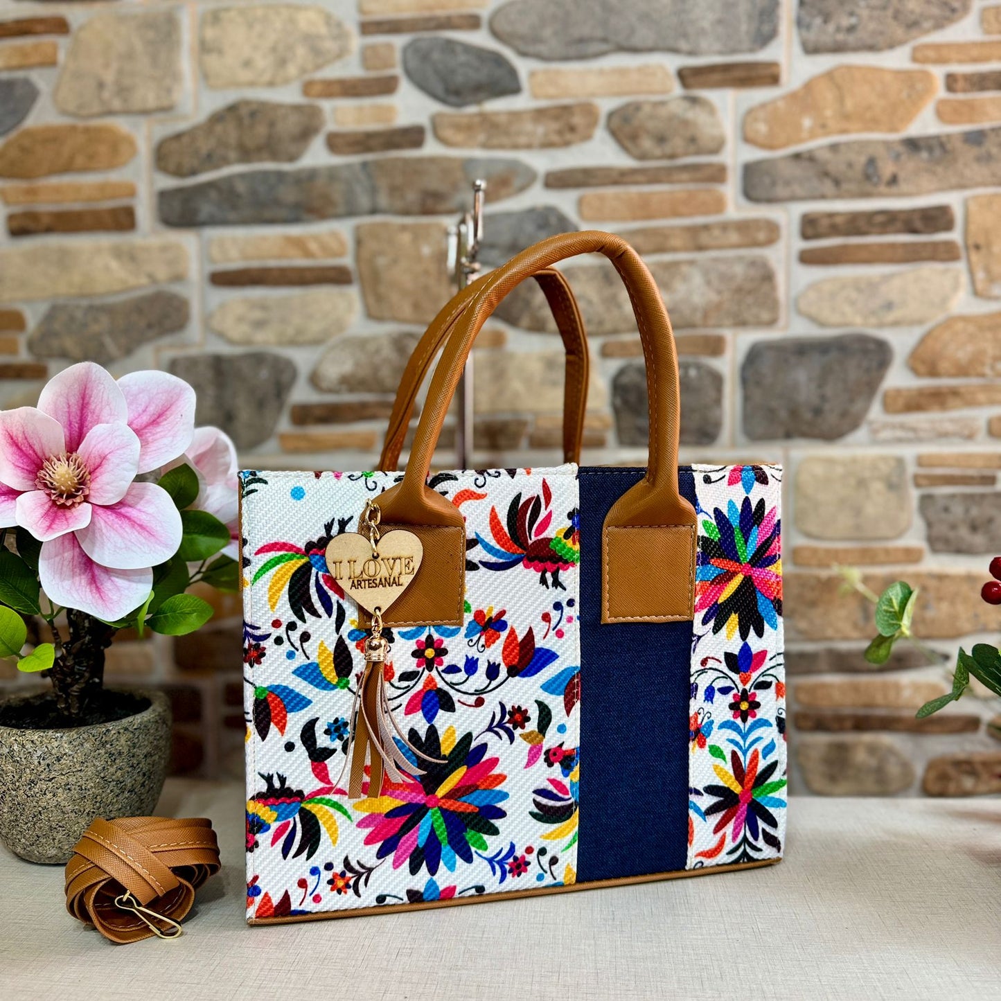 Bolsa Artesanal Estampada