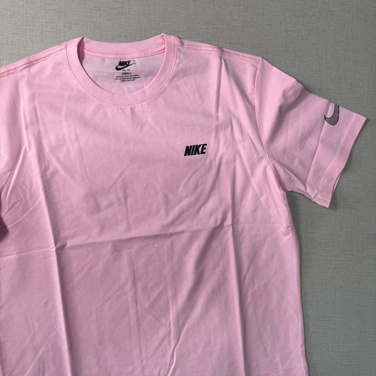 Playera Casual Cuello Redondo Rosa Claro - Talla S | Ropa de Caballero